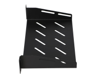 ExtraLink Shelf 1U Półka do szaf rack 10" czarna - 1484058 - zdjęcie 3